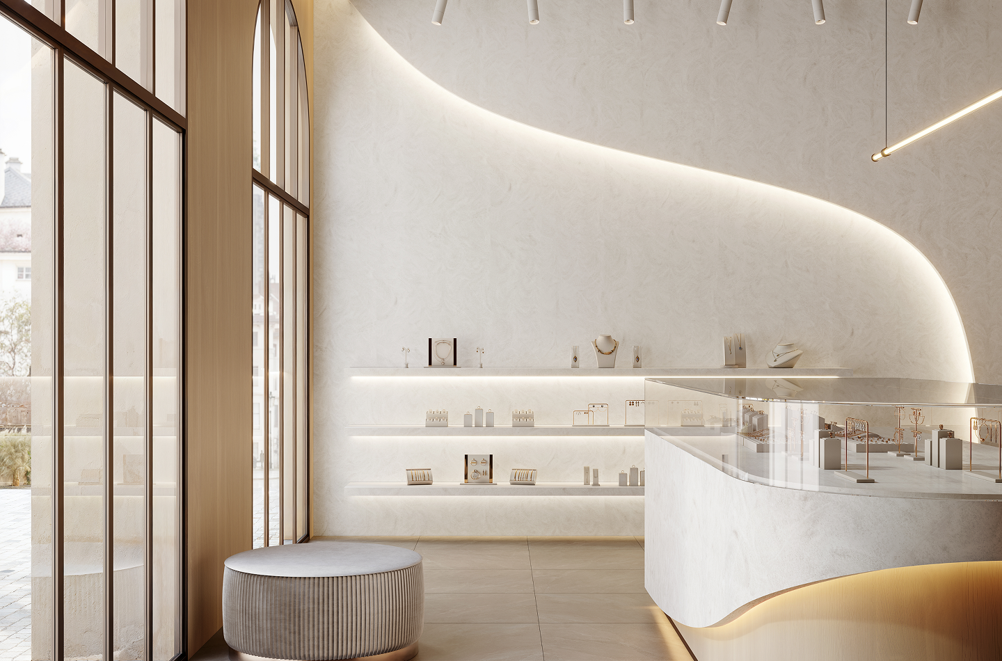 Beige Island | LX Hausys GL